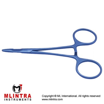 Olsen-Hegar Needle Holder With tungsten carbide coated rips,combined with suture scissors